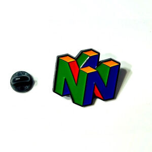 Nintendo  64 Logo Pin 💚💙💛❤️